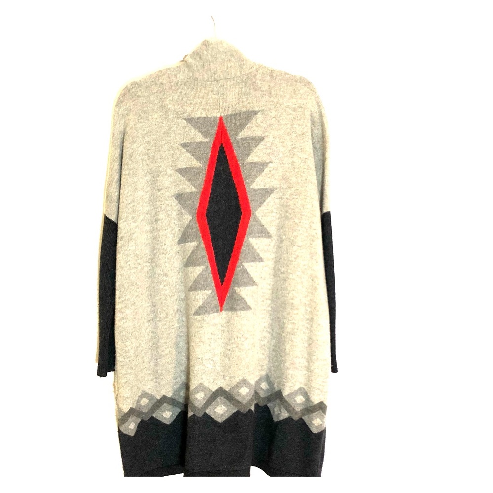 Rachel Roy extra long oversized wool cardigan